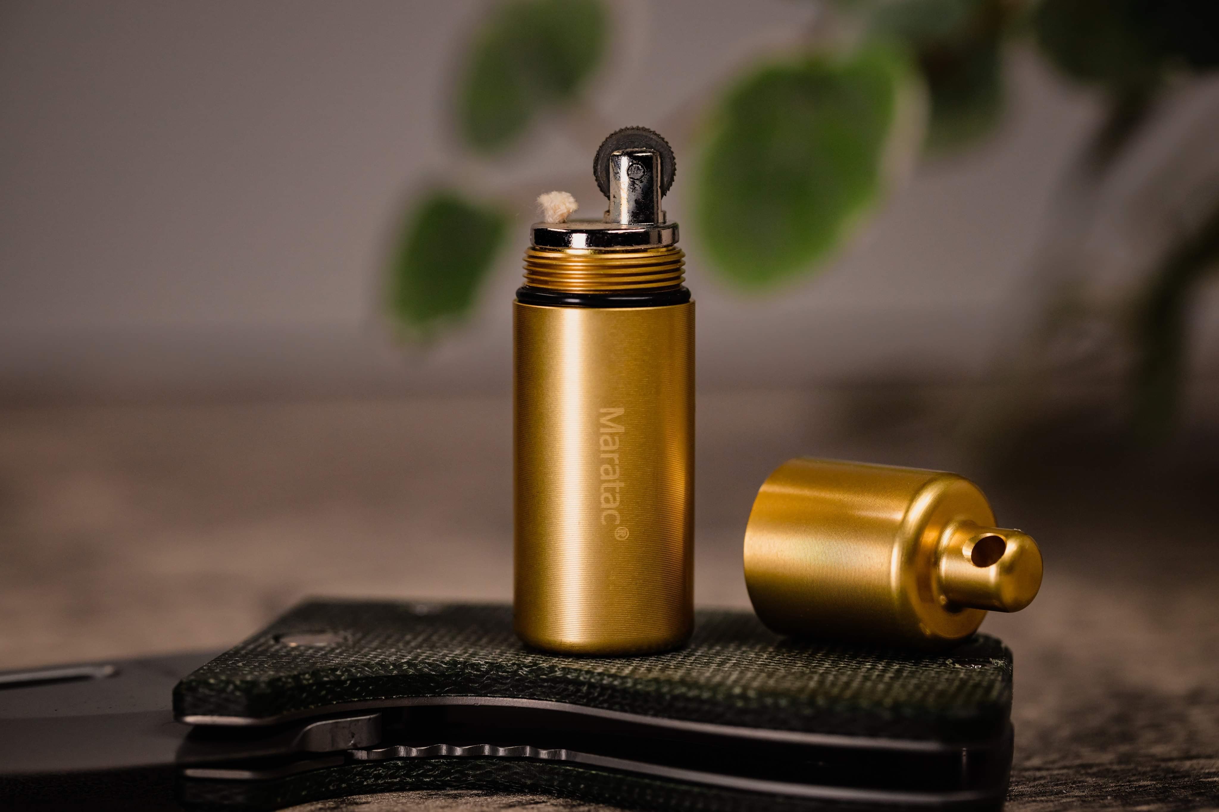 Brass XL Peanut Lighter Gen 3 By Maratac® – CountyComm