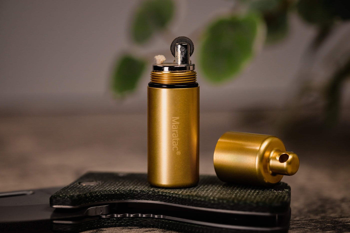Brass XL Peanut Lighter Gen 3  By Maratac®
