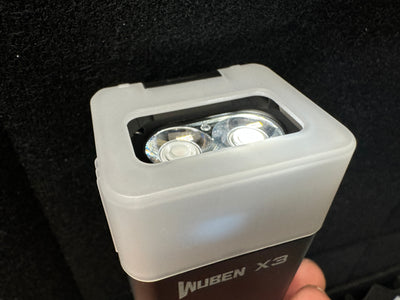 Wuben X3 Gen II - Beacon All-in-One Flashlight + ( Wireless ⚡️ Dock Included )