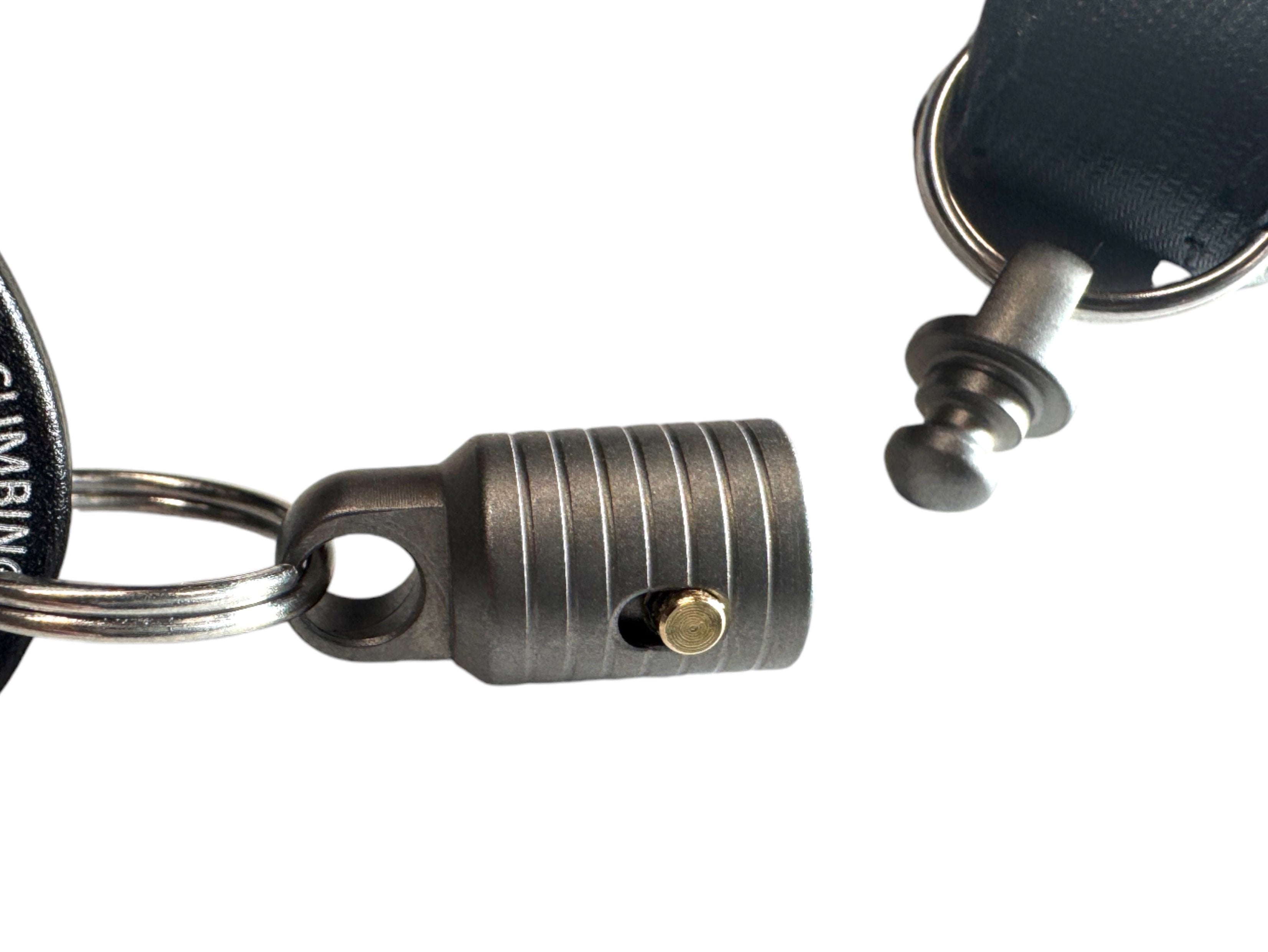 Titanium Slide-Lock Quick-Release Keychain – CountyComm