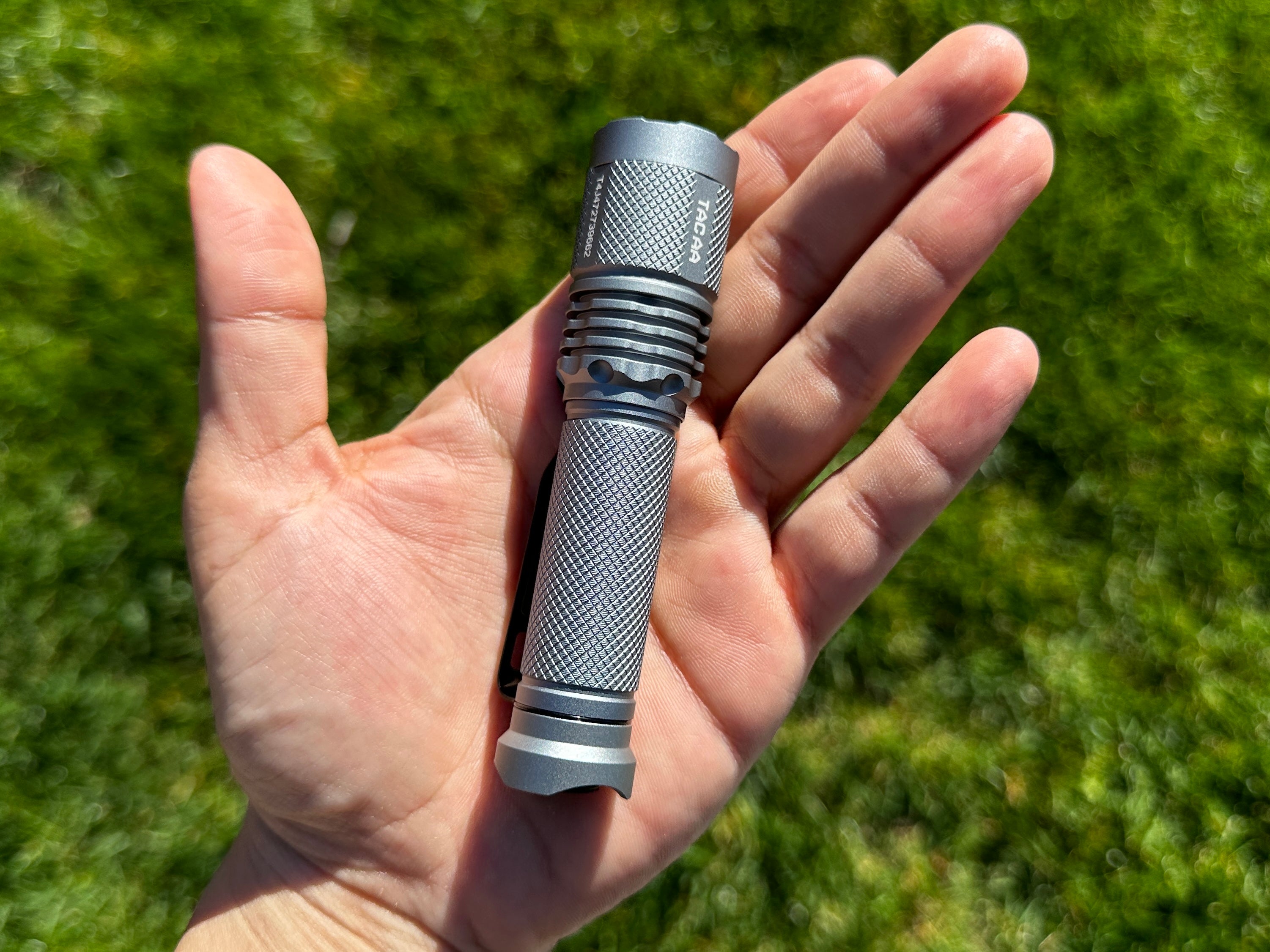 best aa 14500 rechargeable flashlight Exclusive Acebeam TAC Flashlight AA / 14500