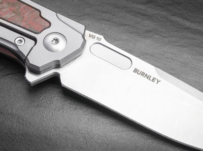 Apex Mini Wild Carbon Fiber / Titanium - Burnley Knife - Boker Plus