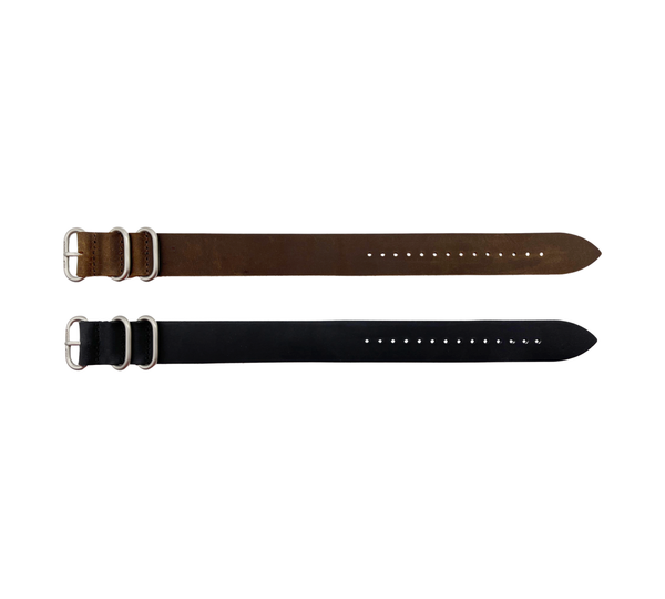 Taurillon Black Speedy Leather Watch Strap