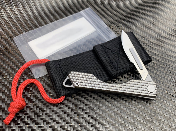 Maratac Carbon Fiber Folding Craft Scalpel Knife - REC