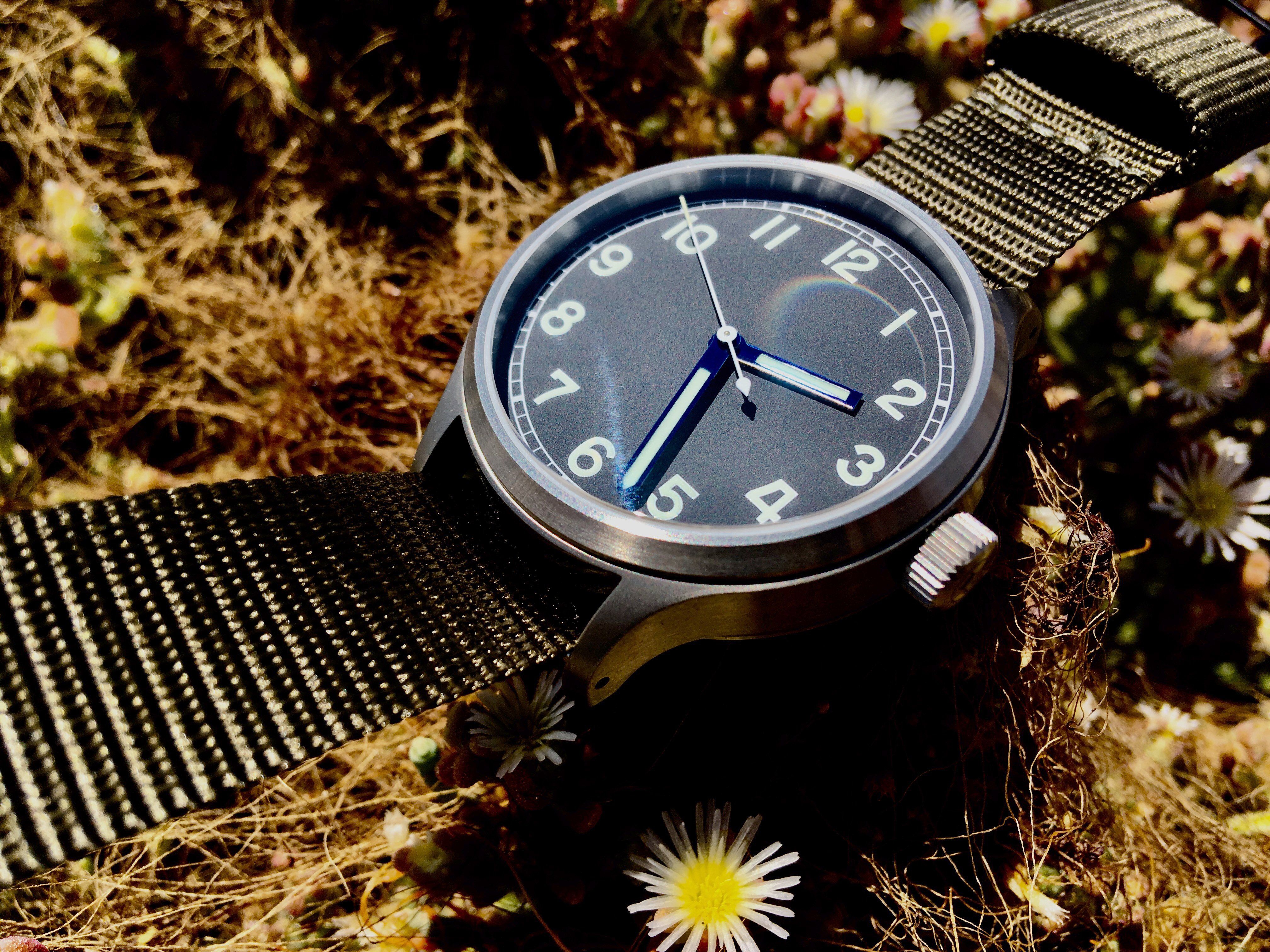 Titanium Field Automatic Watch MARATAC39㎜