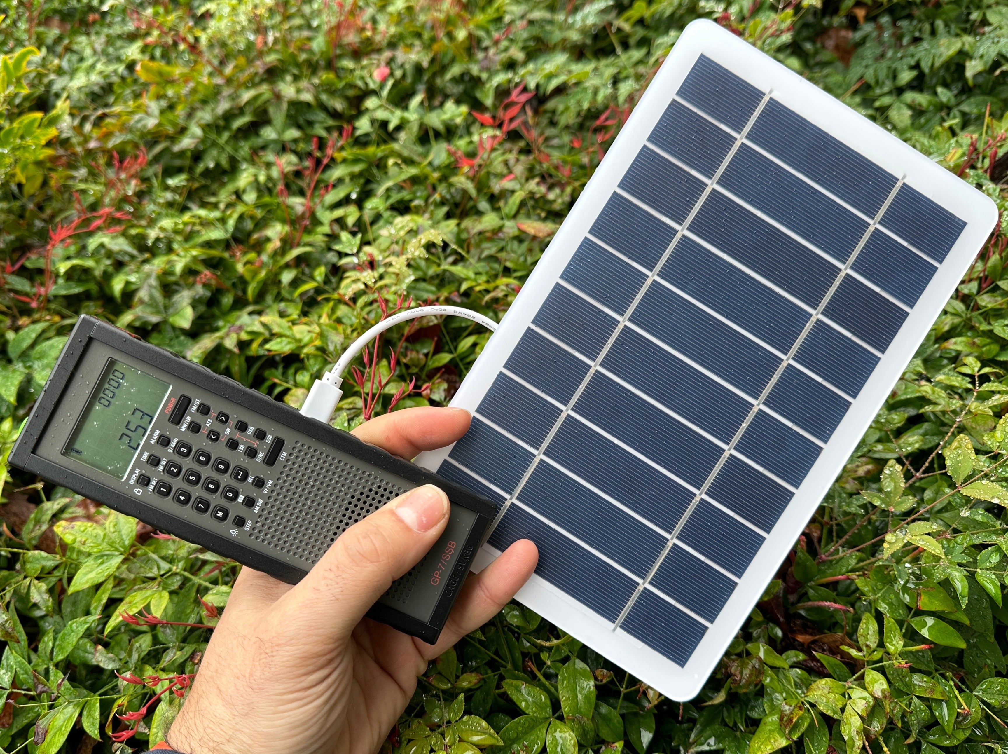 Auxiliary 5V USB Solar Panel Kit + Case – CountyComm