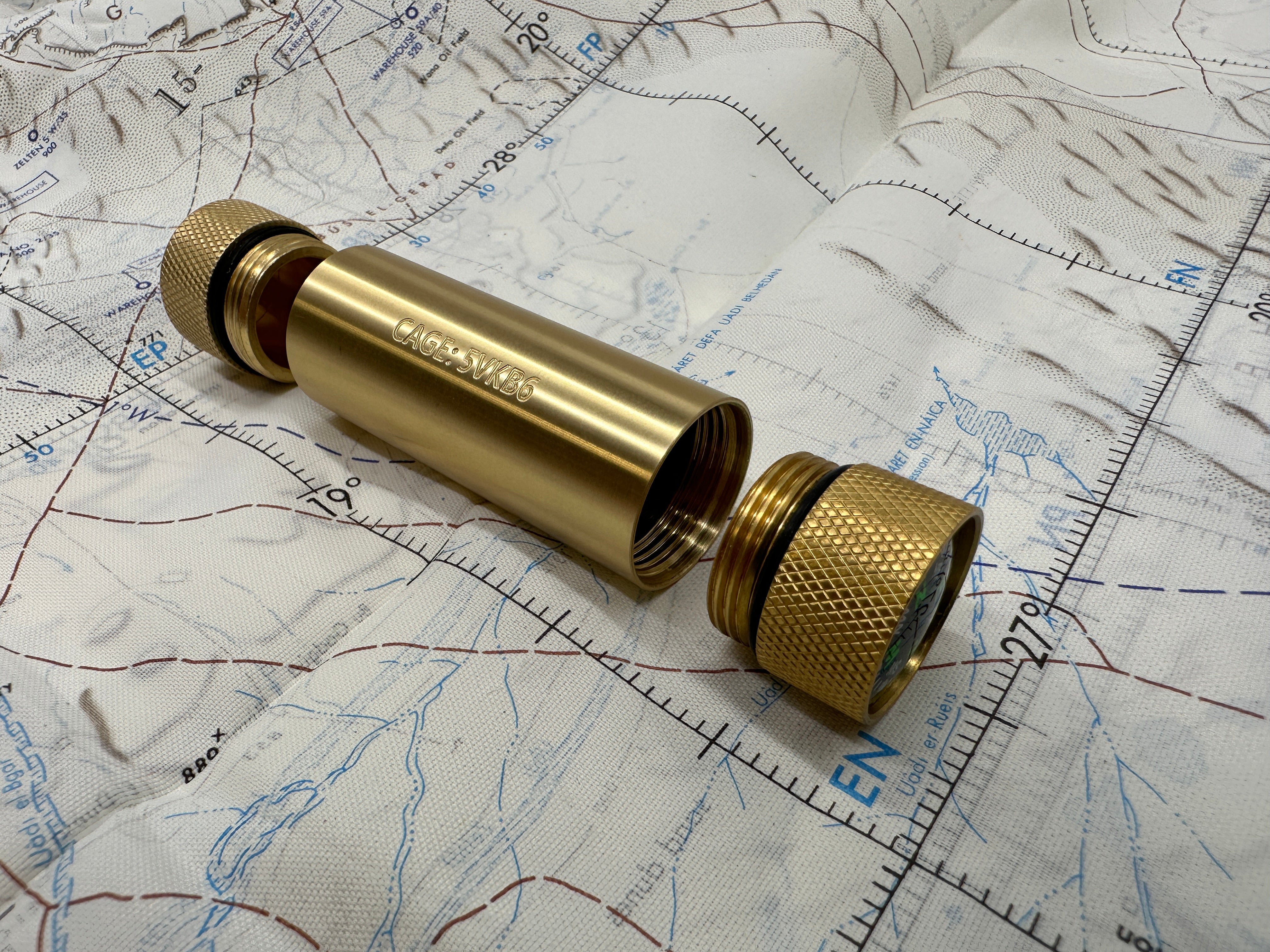 Brass Match / Compass Capsule - Gen 2