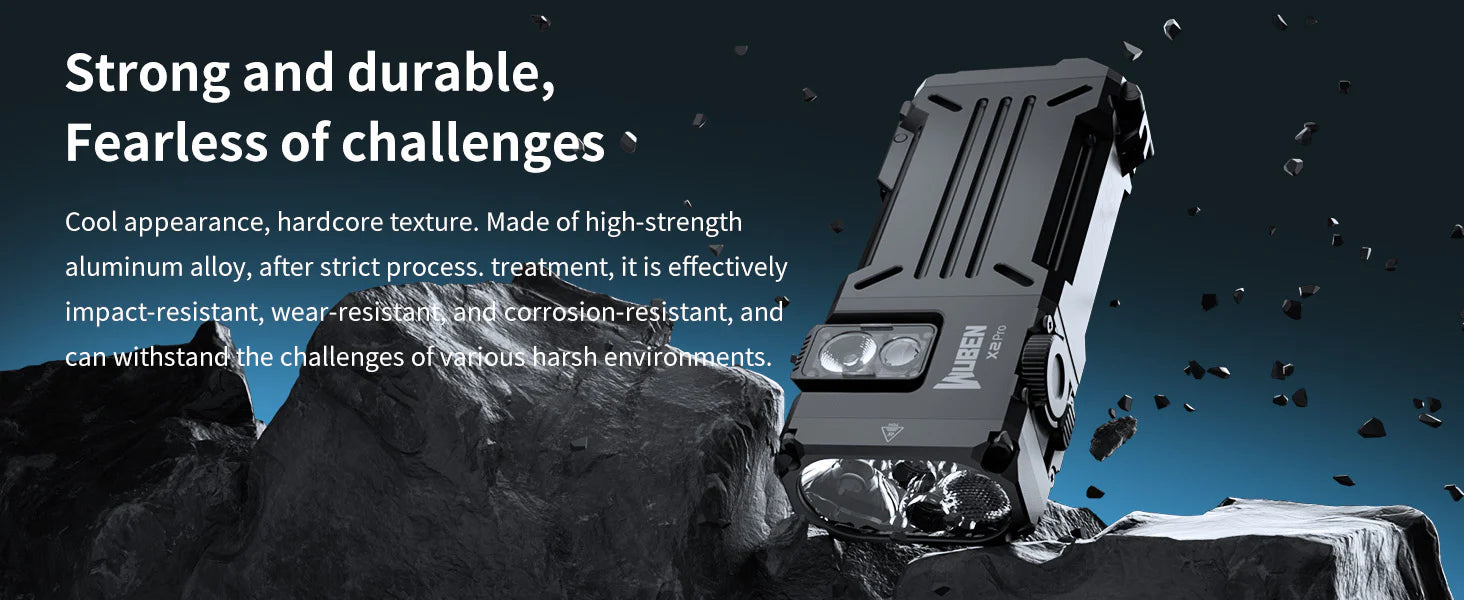 Wuben X2 Pro+ 1500 Lumens Magnetic EDC Flashlight - Coming Soon!