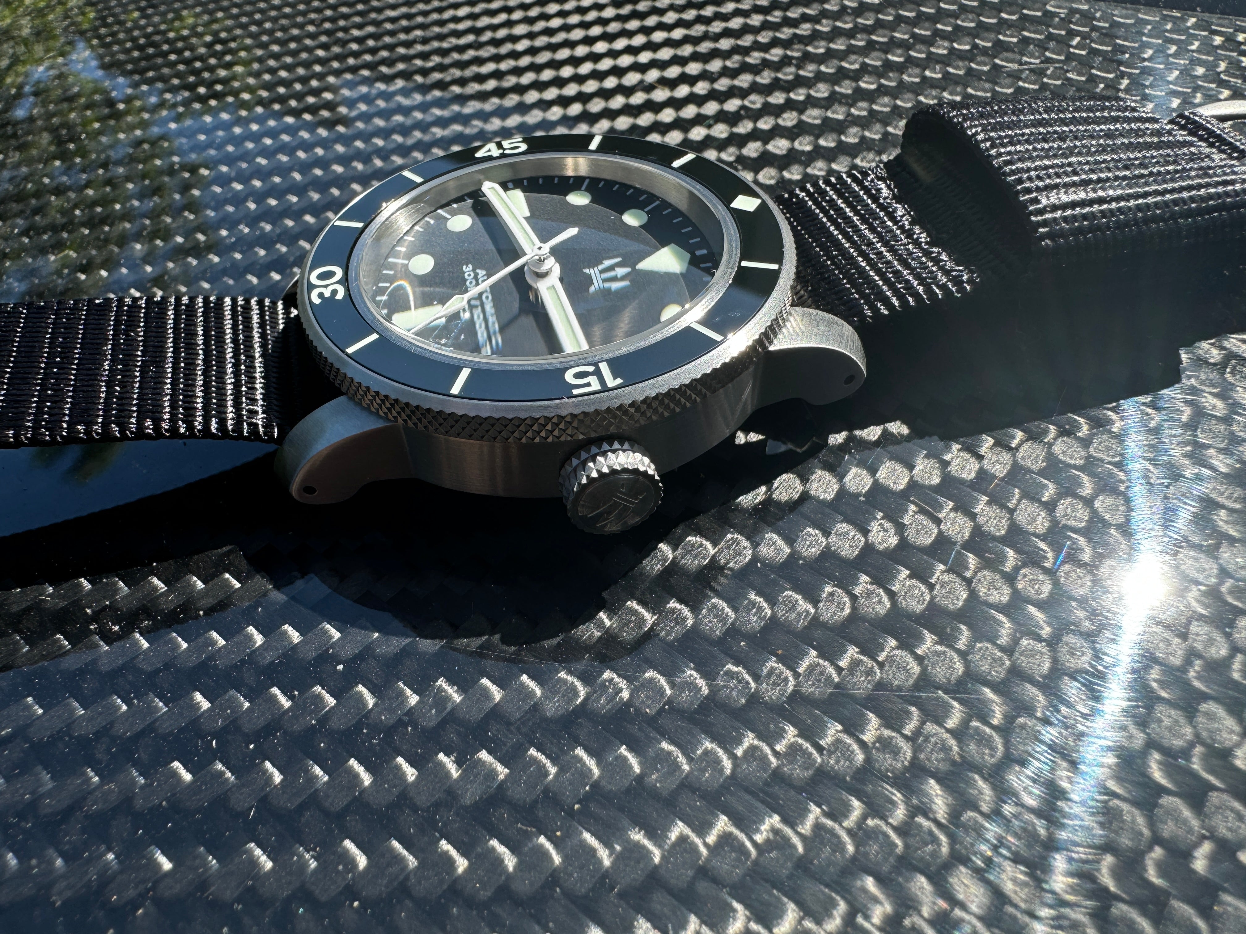 LSA Titanium Homage 300M Diver Watch by Maratac NOS CountyComm