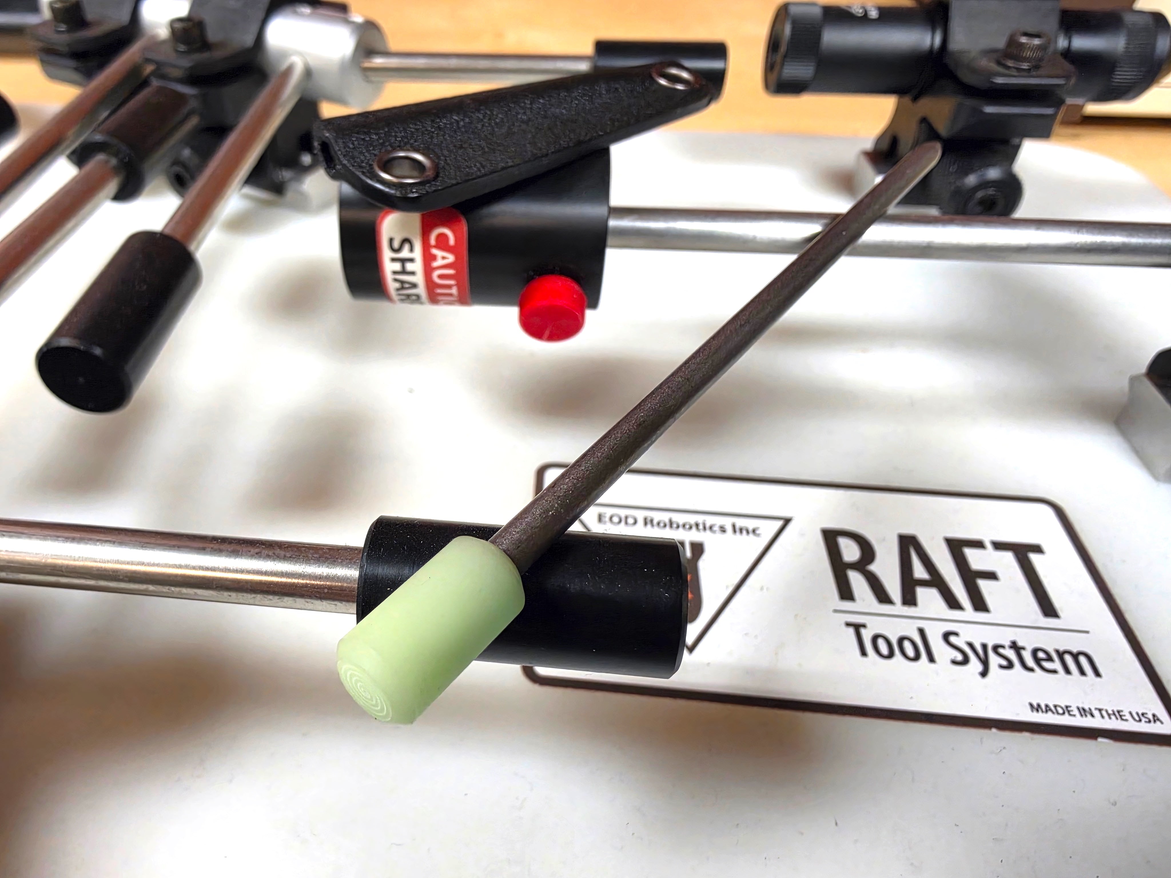 Ultimate EOD Probe - Titanium / UGM Glow / Kydex Sheath by EOD Robotics! ( Coming Soon )
