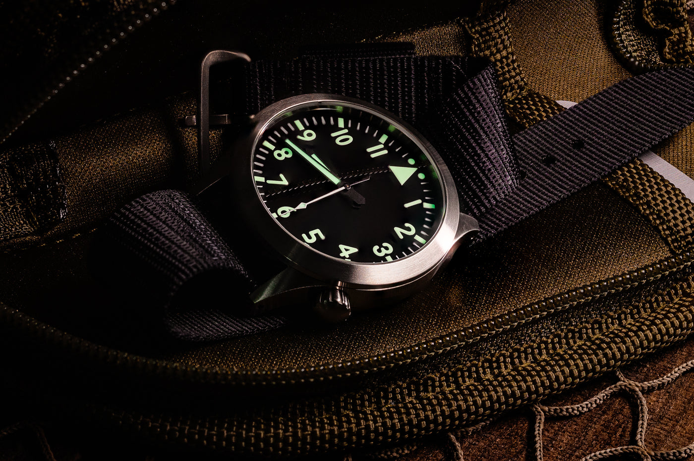 Titanium Pilot Automatic Watch by Maratac®