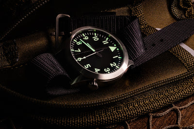 Titanium Pilot Automatic Watch by Maratac®