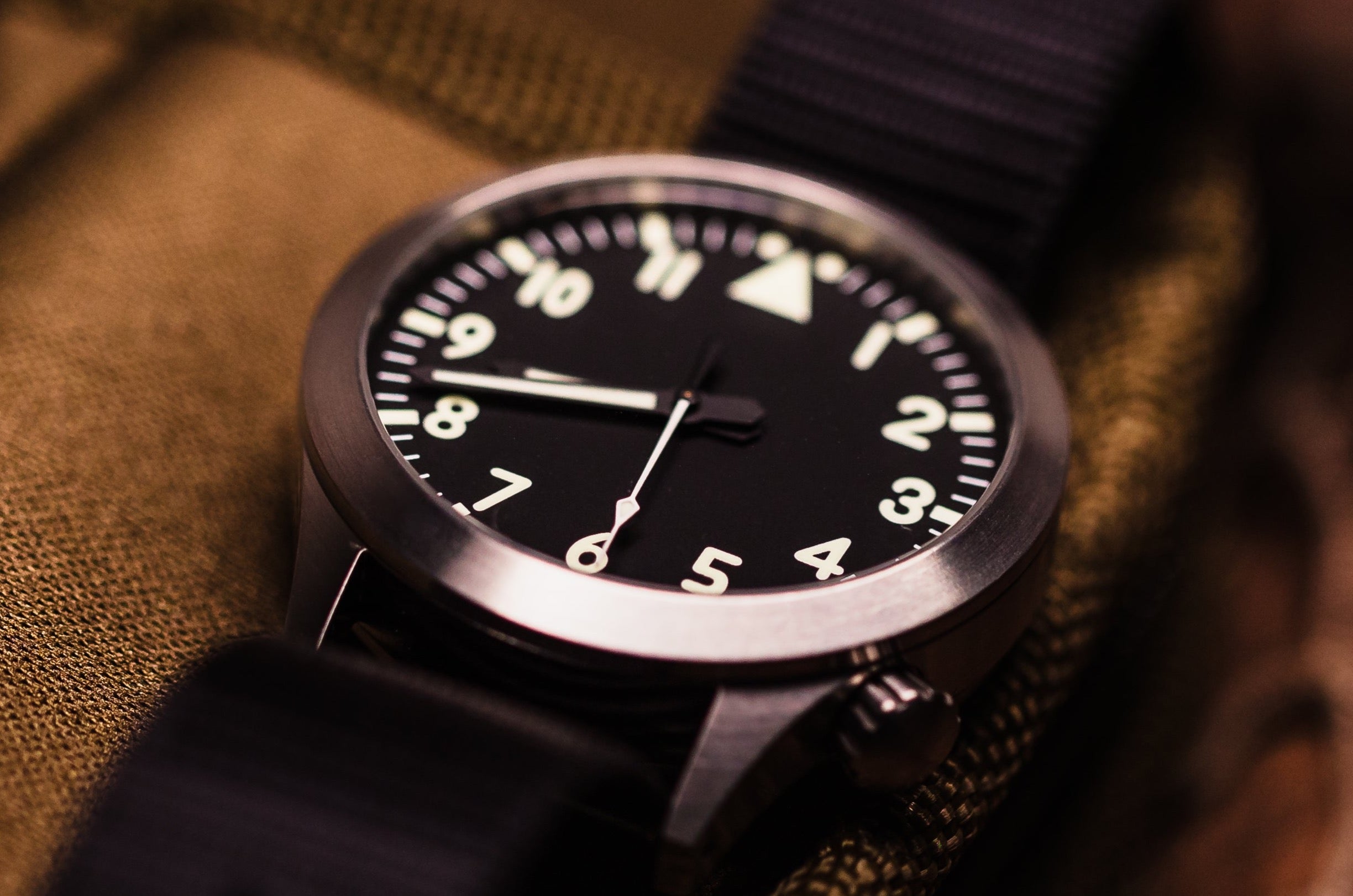 Titanium Pilot Automatic Watch by Maratac®