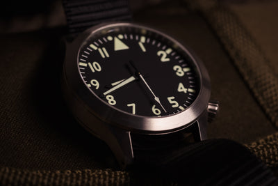 Titanium Pilot Automatic Watch by Maratac®