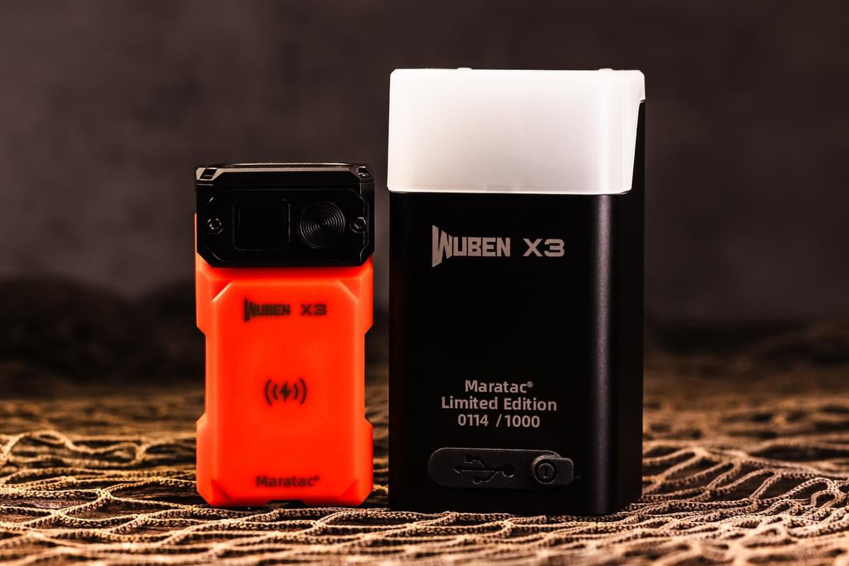 Wuben X3 Gen II - Beacon All-in-One Flashlight + Wireless Dock - CC Ex ...
