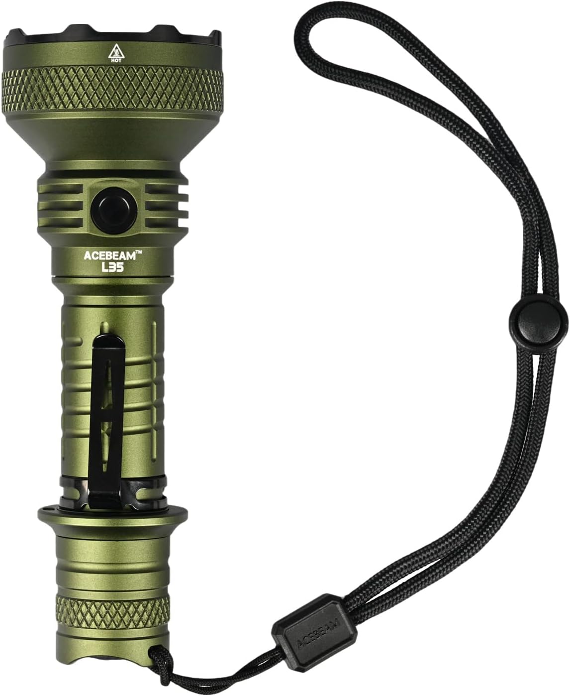 ACEBEAM L35 5000 High Lumens Rechargeable Tactical Flashlight
