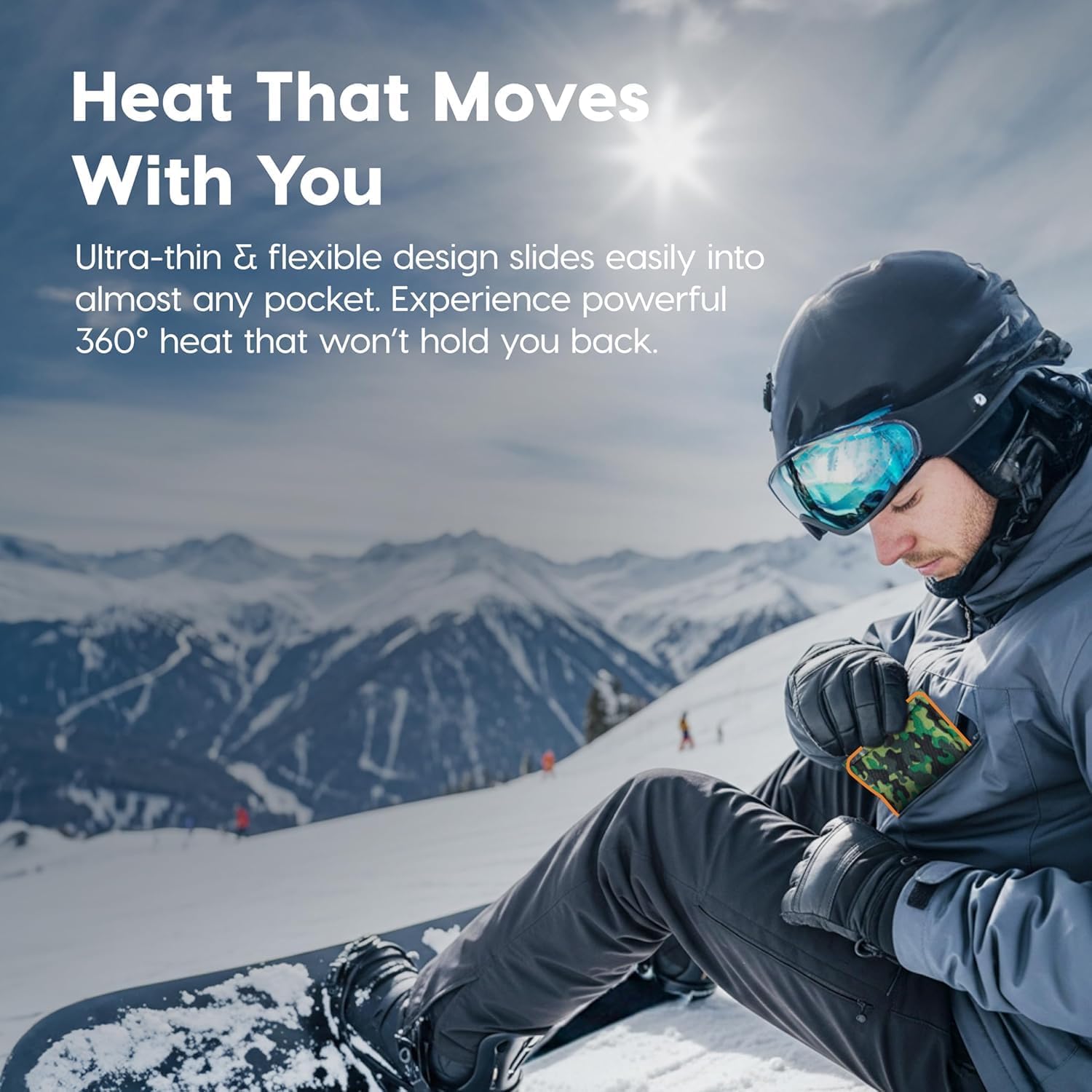 XXL Oversized Hand Warmers | 18-Hour Extended Heat - TSA-Approved