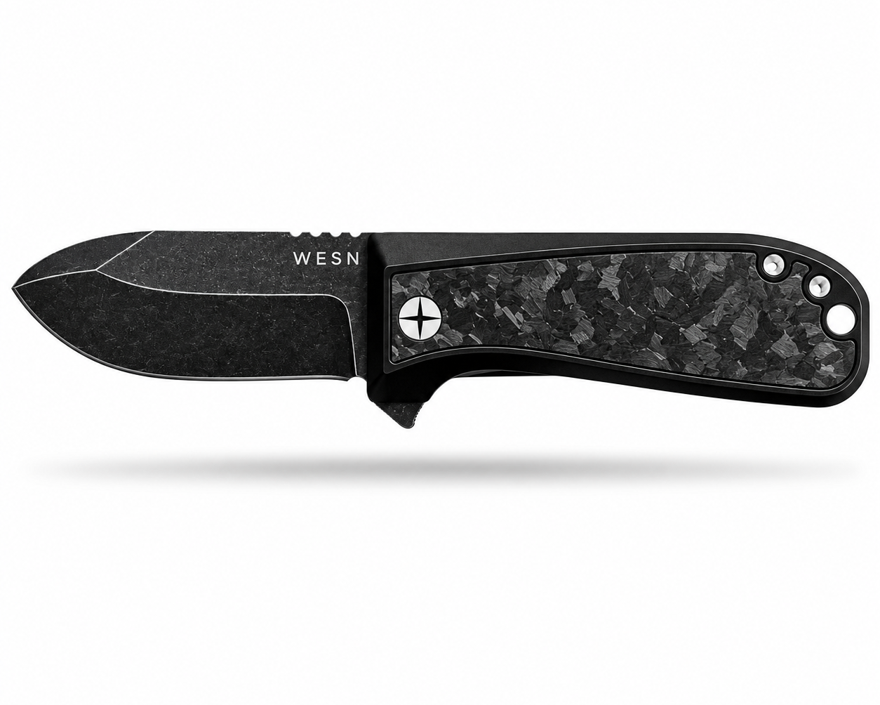 2.8" CPM S35VN, PVD & Titanium - WESN X C+C : THE ALLMAN Knife ( Coming Soon! )