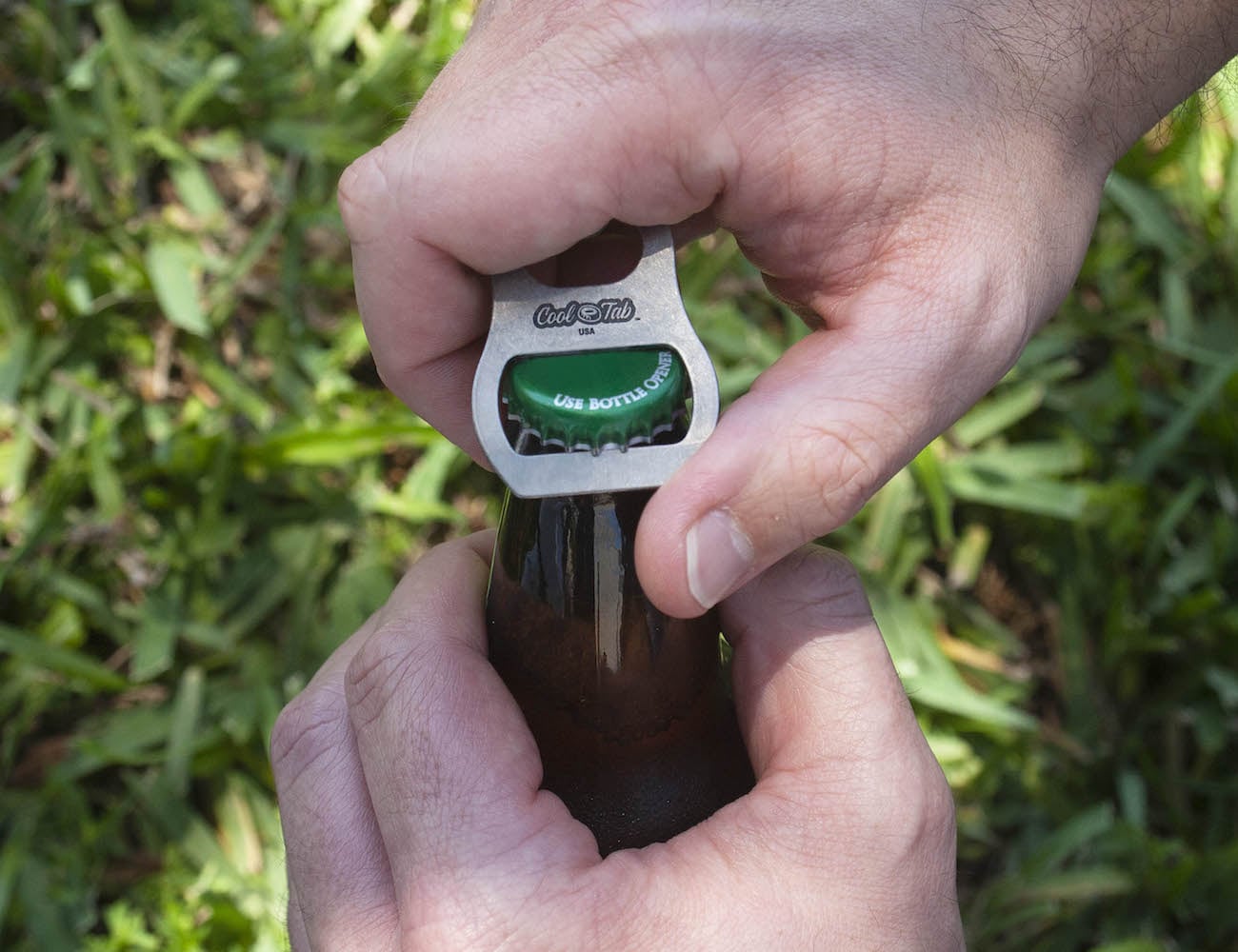 Cool-Tab Titanium Bottle & Can Opener - USA
