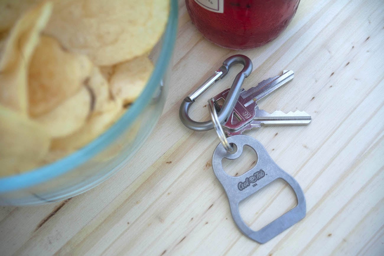 Cool-Tab Titanium Bottle & Can Opener - USA