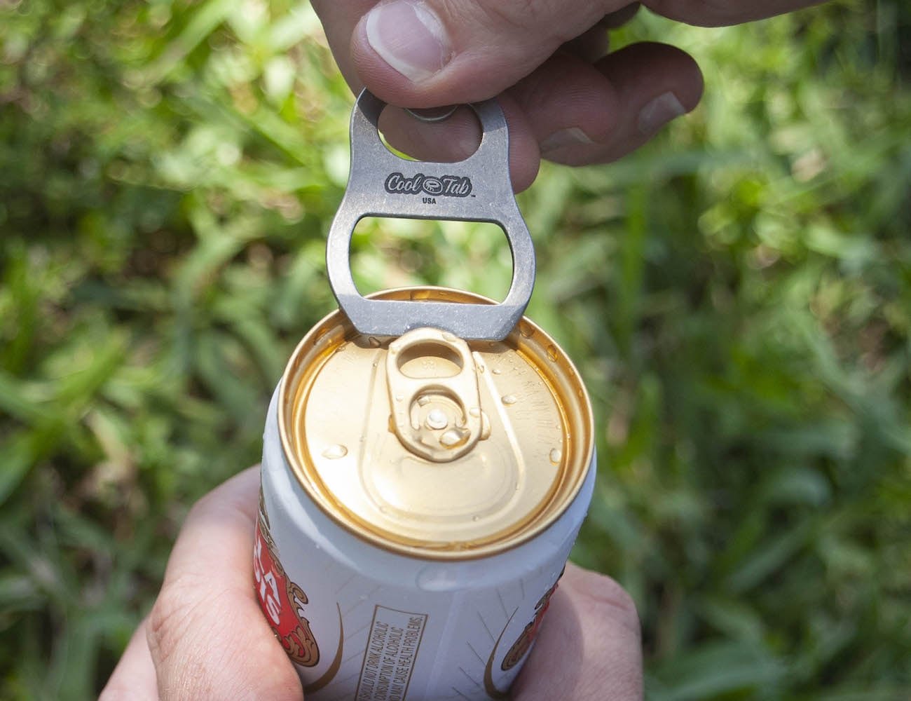 Cool-Tab Titanium Bottle & Can Opener - USA