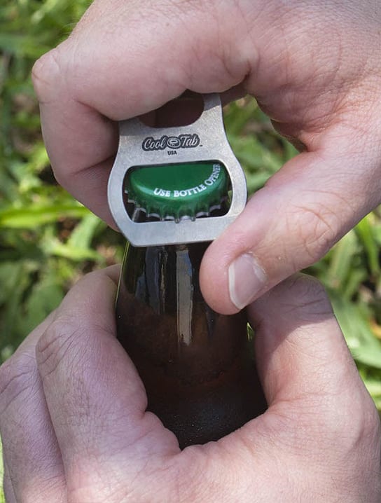 Cool-Tab Titanium Bottle & Can Opener - USA