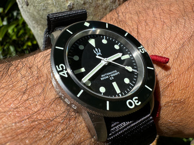 LSA Titanium Homage 300M Diver Watch by Maratac® NOS