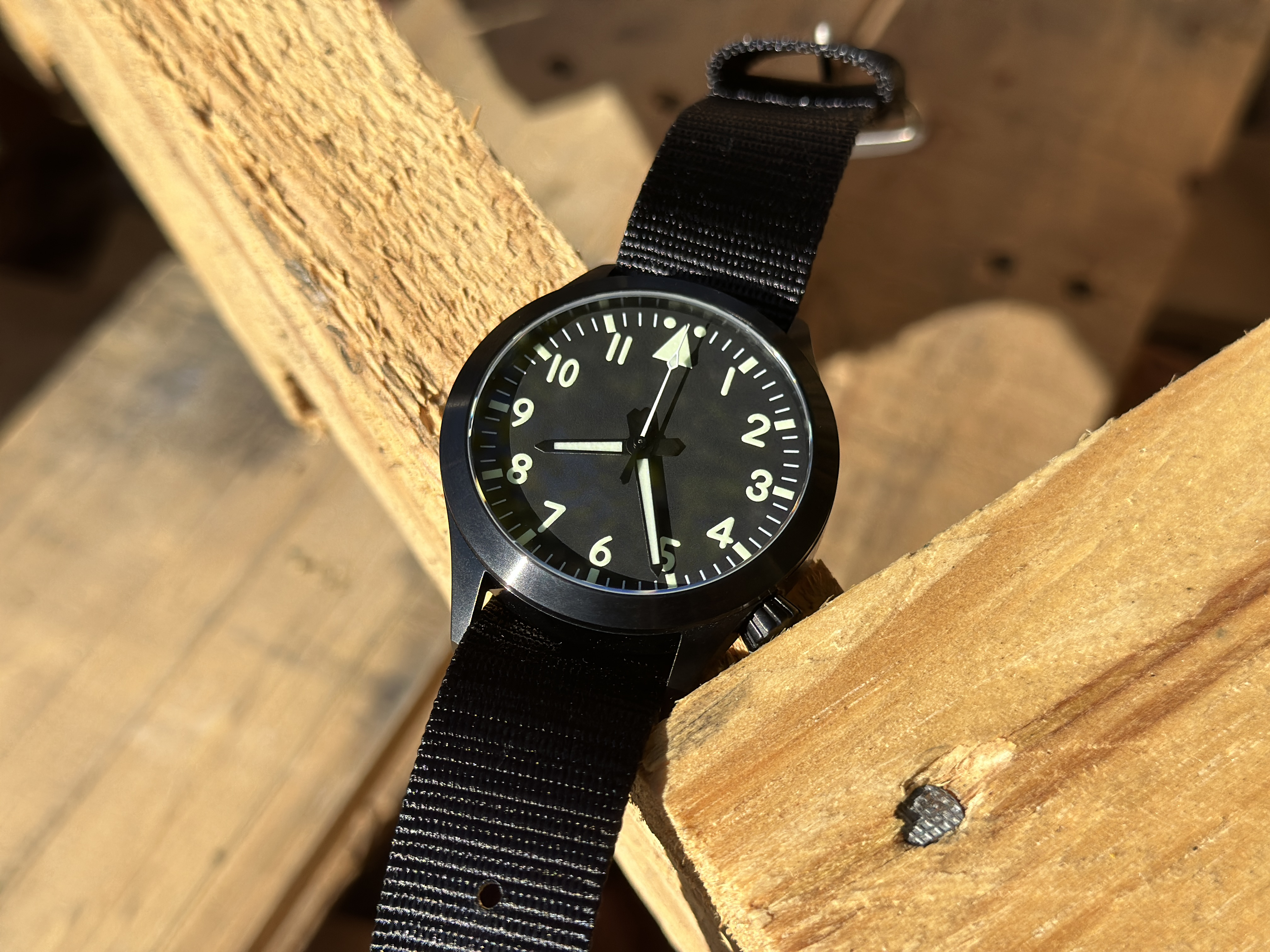 Maratac pilot automatic sales watch