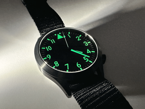 DLC Stainless Steel Pilot Automatic Watch by Maratac®