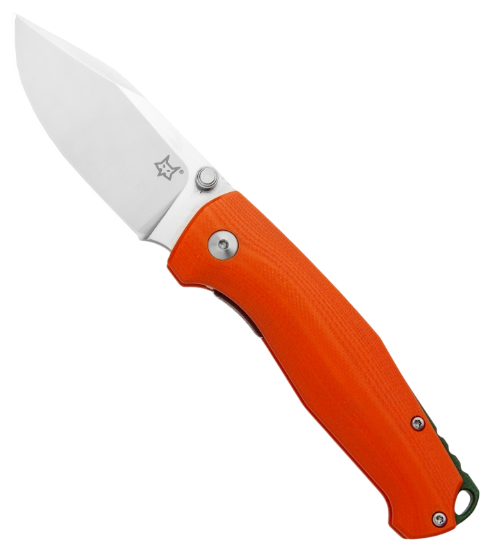 FOX TER - Jesper VOX Design - Orange - N690 Folding Knife - Made In Italy!