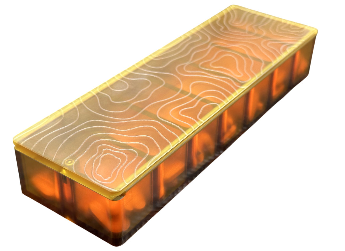 Ultem® - Standard Size - Med Weekly PillSafe by Maratac®🔥 New 2026 Batch! 🔥