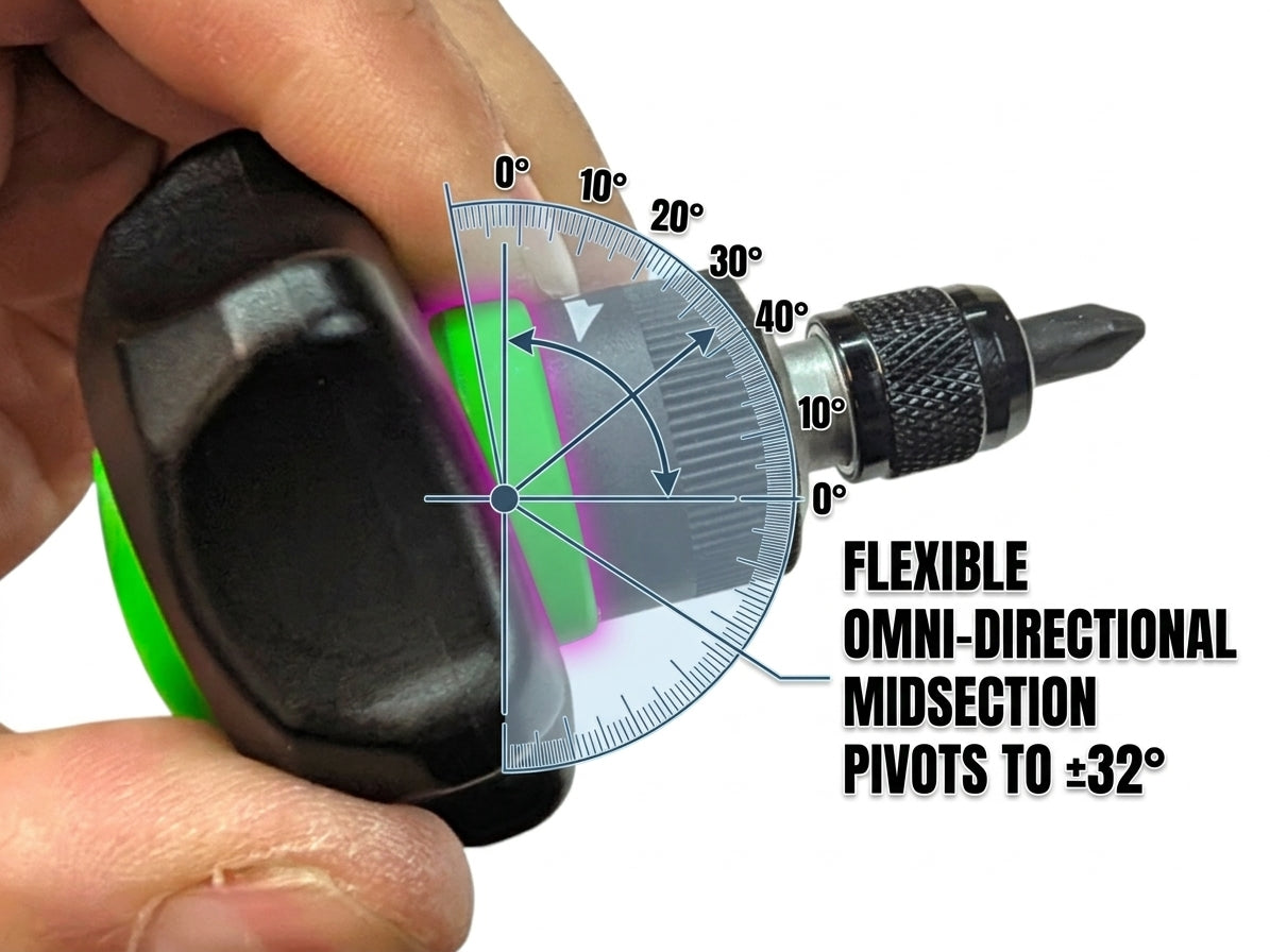 OPRS - Omni Pivot Ratchet Screwdriver  by Maratac® ( Coming Soon! )