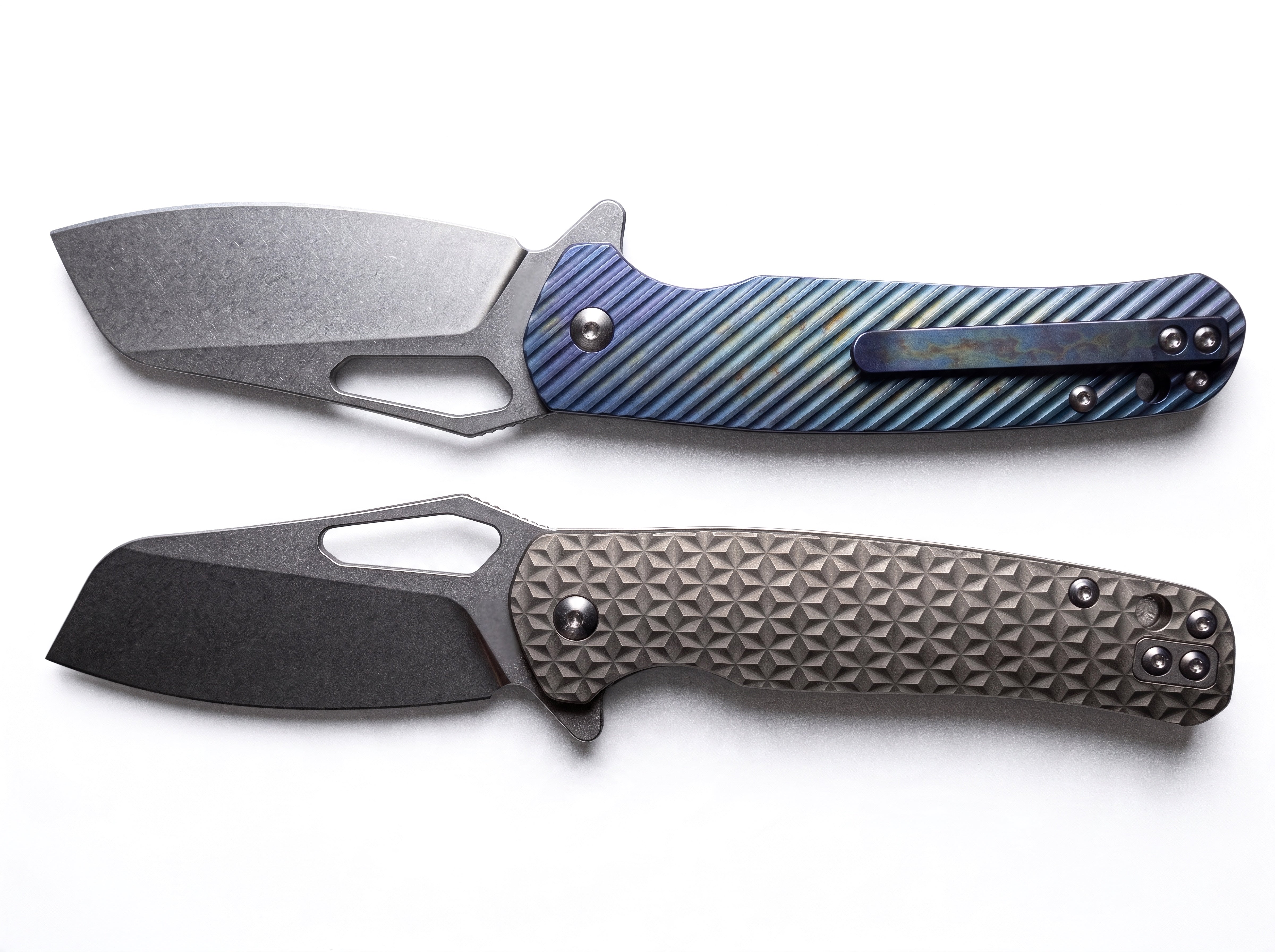 Titanium - Arc Flipper - 3" VG10 - Maratac® Knife - ( 2 Variants ) New!