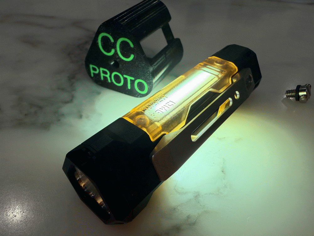 Wuben E8 V2 Modular Flashlight - 1300 Lumens UV EDC Light with PEI ...
