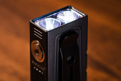 Compact Dual Photon Flood - 14500x2 Flashlight by Maratac®