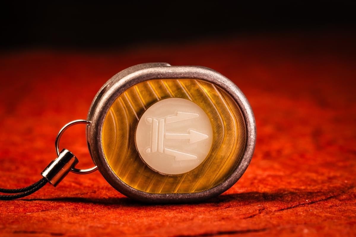 Apri Bottle Opener - Titanium / Ultem / UGM Glow by Maratac - Gen 2