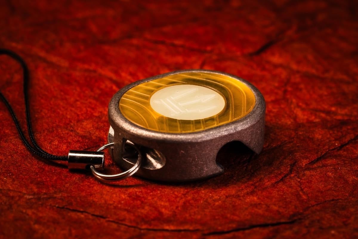 Apri Bottle Opener - Titanium / Ultem / UGM Glow by Maratac - Gen 2