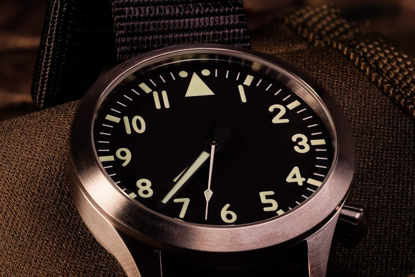 Titanium Pilot Automatic Watch by Maratac®