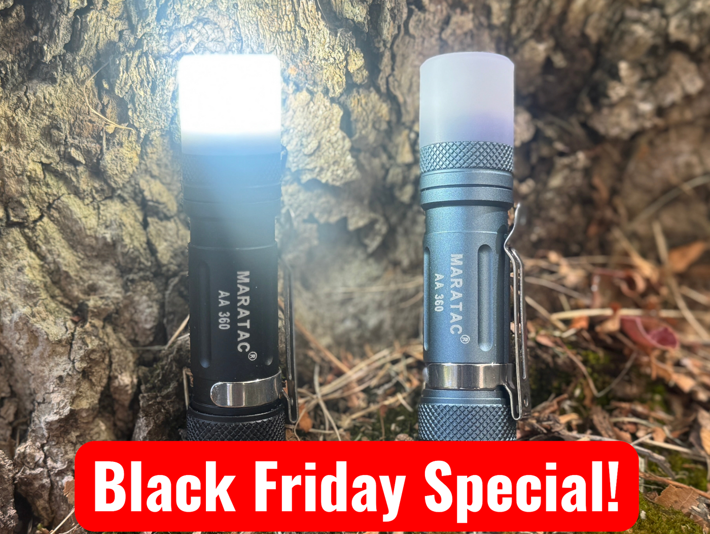 Tactical 360° Illuminator AA / 14500  By Maratac® ( 2 Color Options )