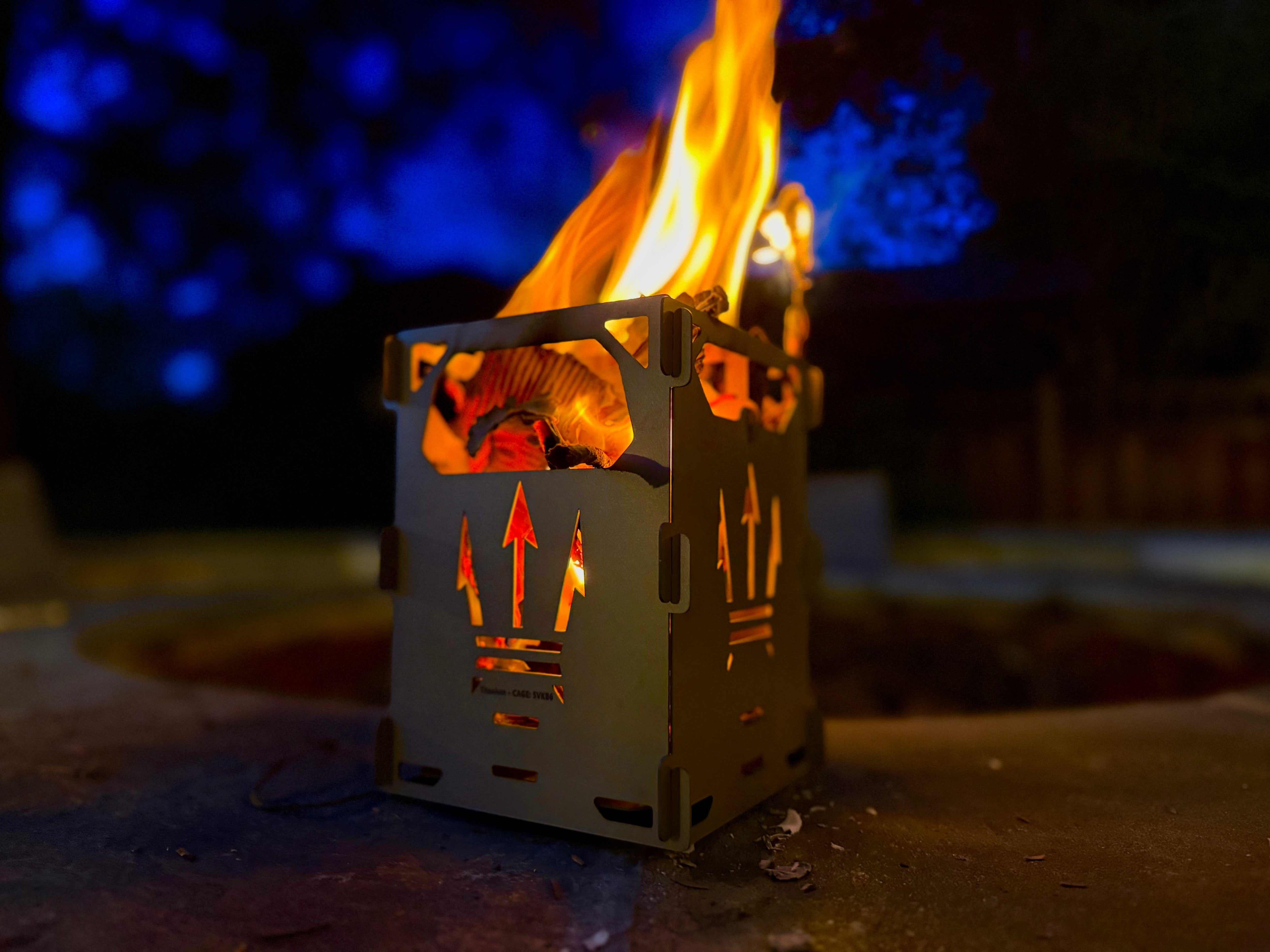 Ultra-Light Collapsible Titanium Pocket Stove by Maratac® – CountyComm