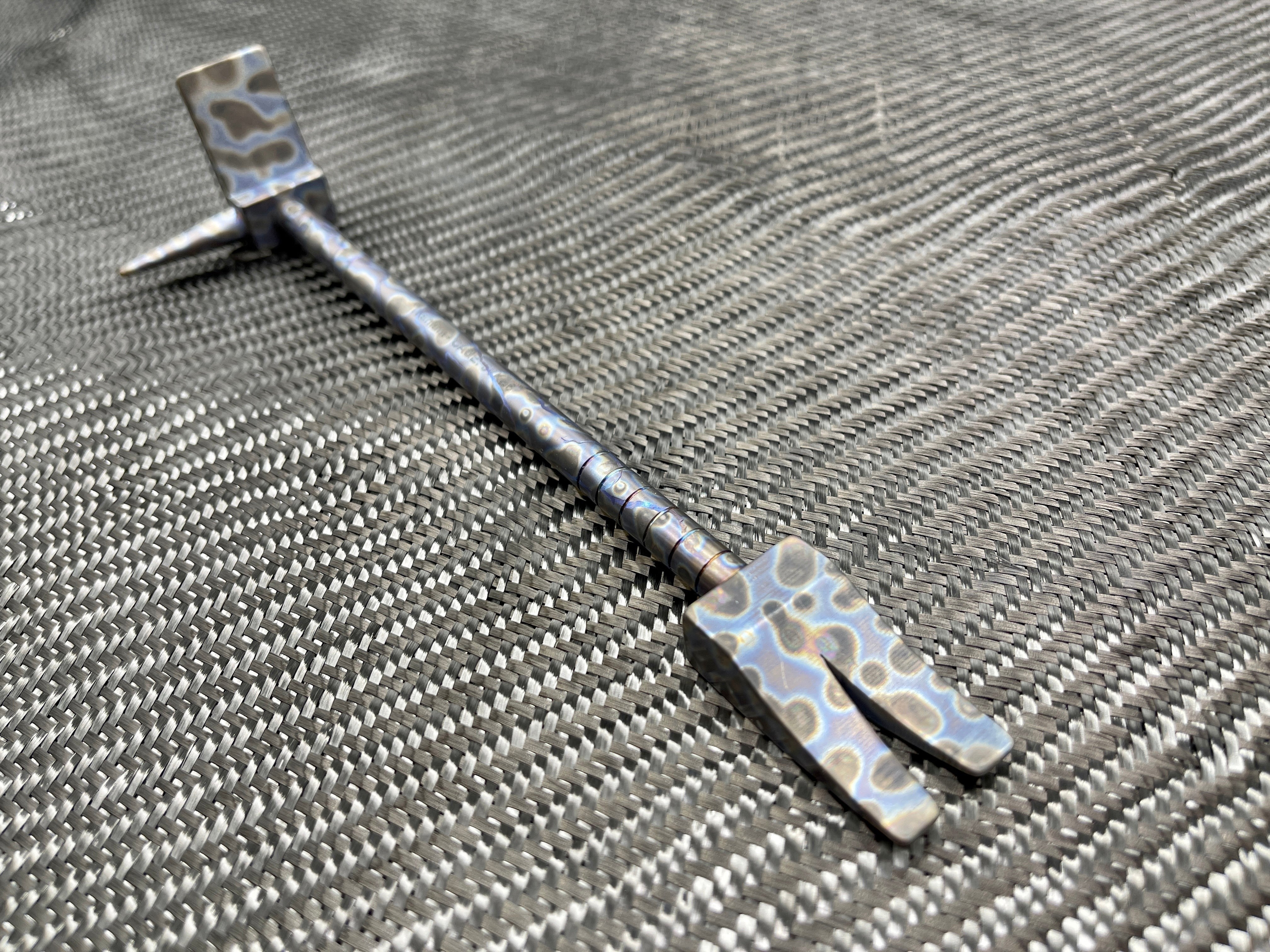 Ti Hooligan Forced Entry Tool - Titanium - CountyComm
