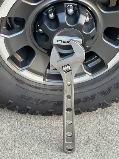 18 Inch - Titanium Adjustable Wrench - ( NSN Pending )  ( Worlds Largest )