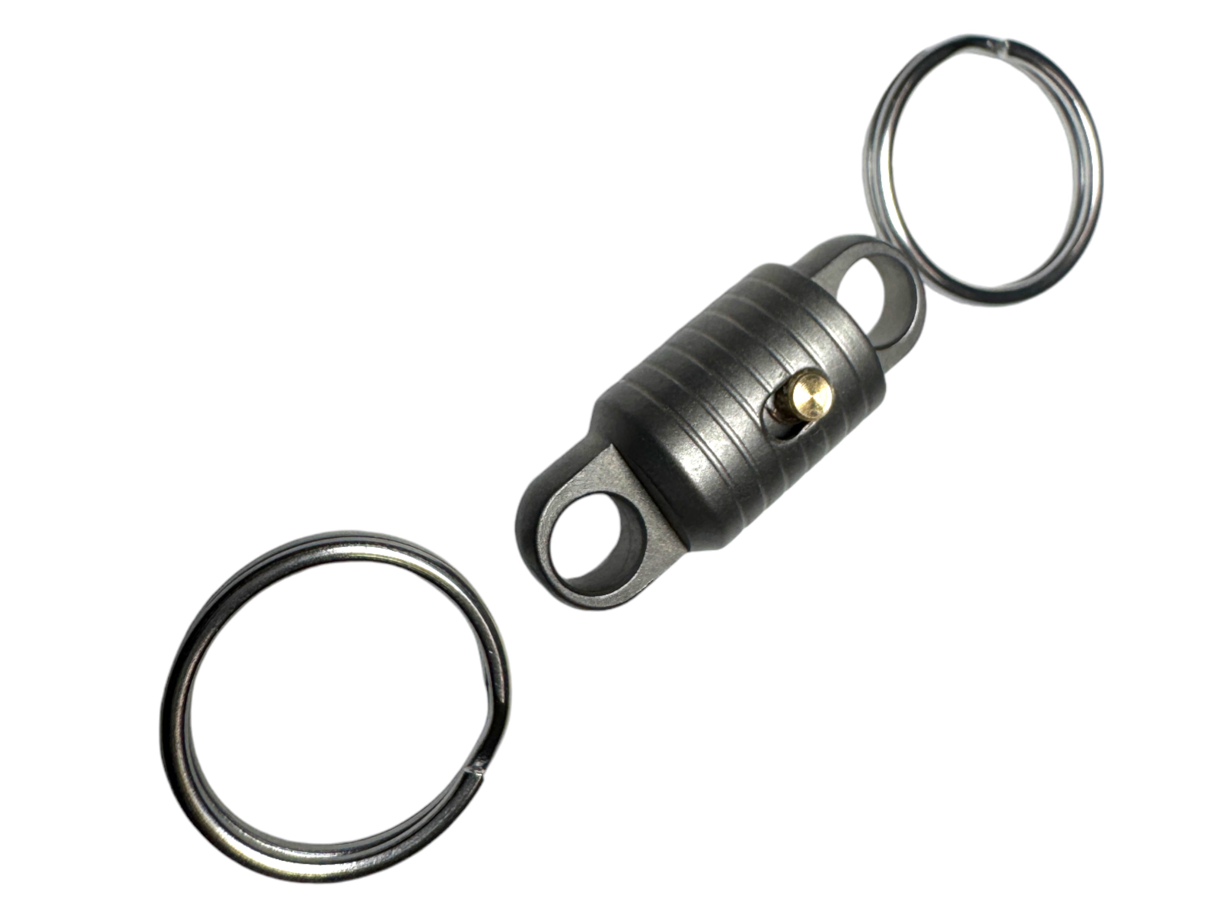 Titanium Slide-Lock Quick-Release Keychain - New!