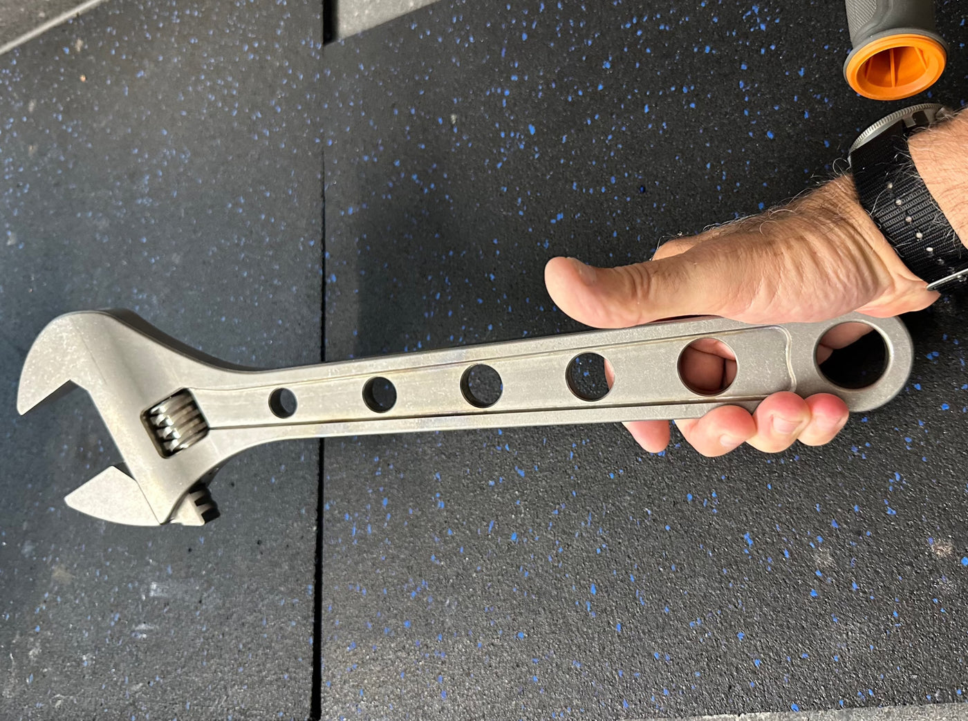 18 Inch - Titanium Adjustable Wrench - ( NSN Pending )  ( Worlds Largest )