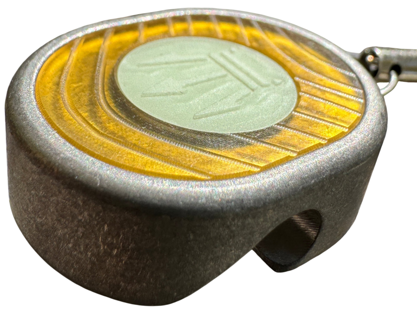 Apri Bottle Opener - Titanium / Ultem / UGM Glow by Maratac Gen 2