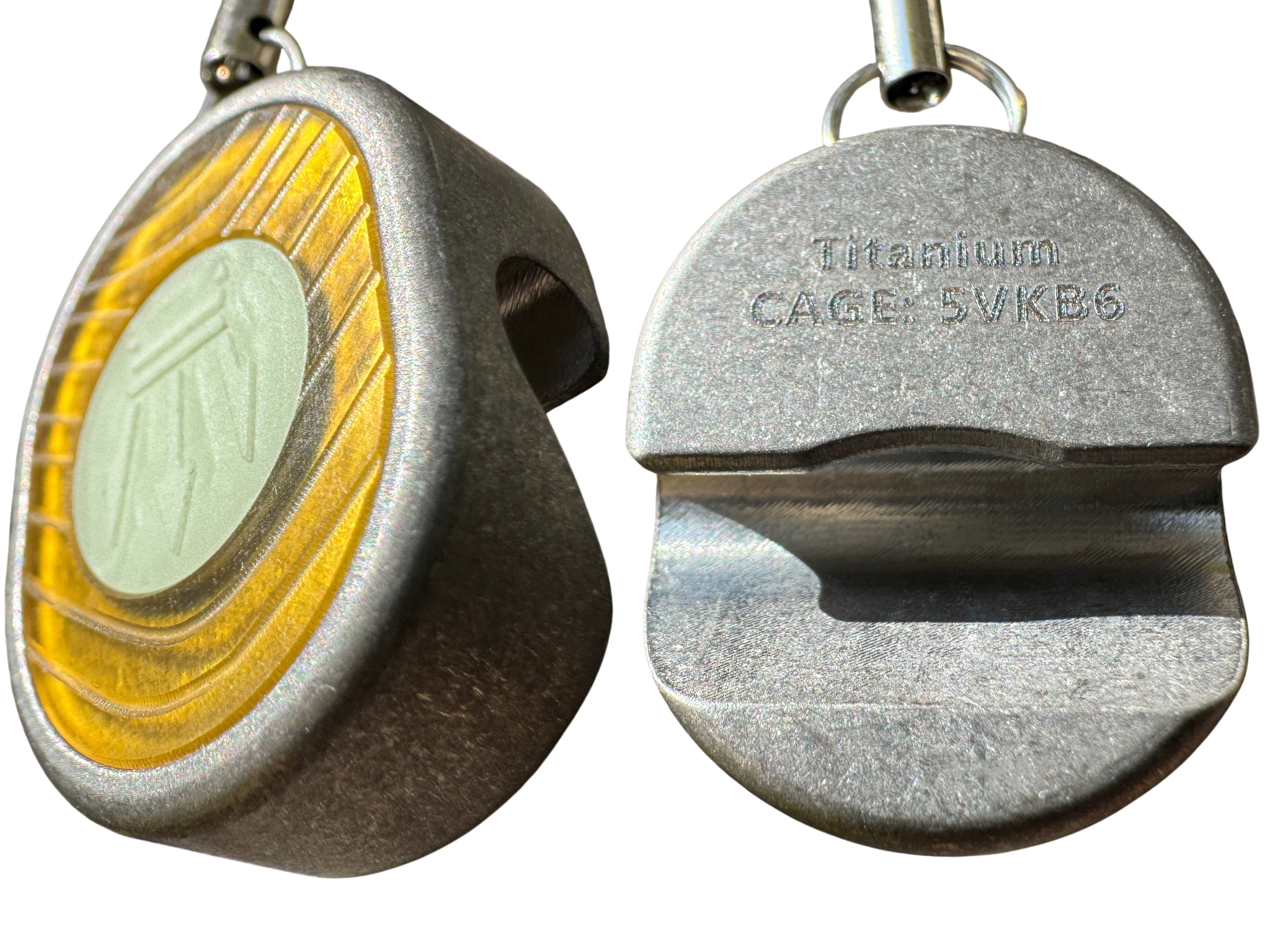 Apri Bottle Opener - Titanium / Ultem / UGM Glow by Maratac Gen 2