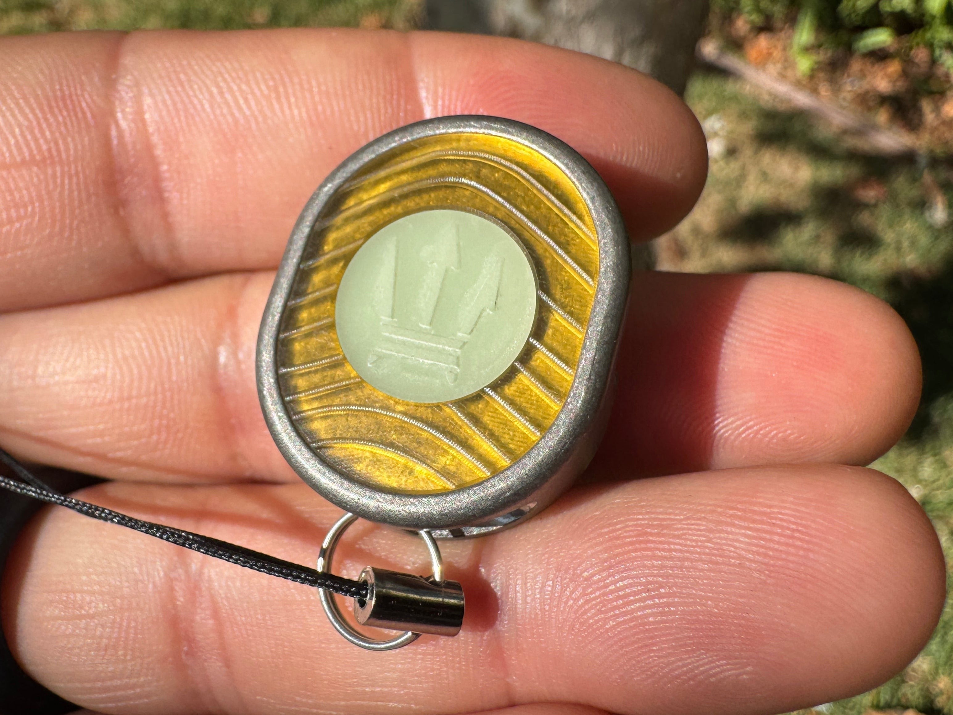 Apri Bottle Opener - Titanium / Ultem / UGM Glow by Maratac - Gen 2