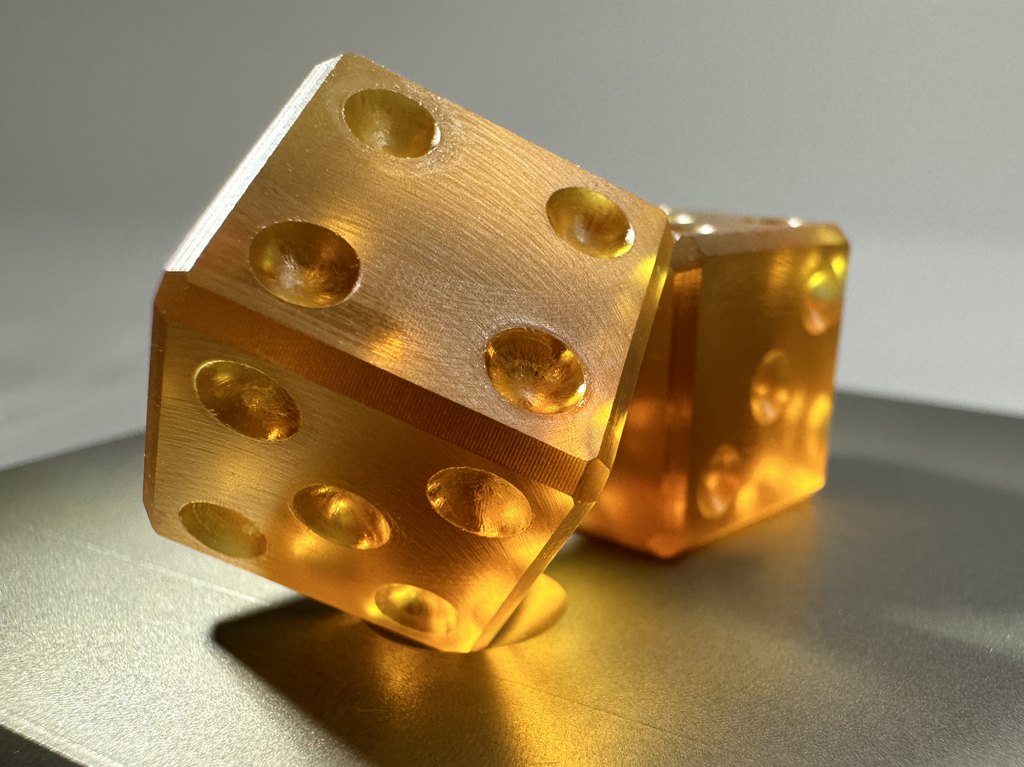 Pair-A-Dice - Ultem® Dice Set – CountyComm