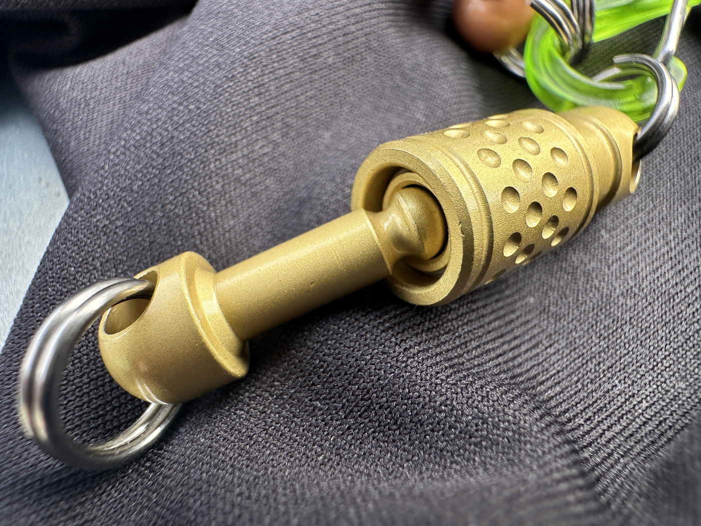 Brass QD Kwik Release Keychain Coupler – CountyComm Brass QD Kwik Release Keychain Coupler – CountyComm