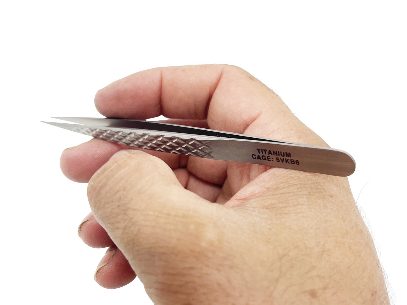 Pineapple Straight Titanium Ultra Fine Tweezers by Maratac®